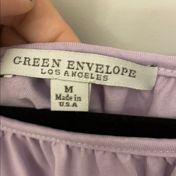 Light purple with cut out tied sleeves - Picture 2 of 3